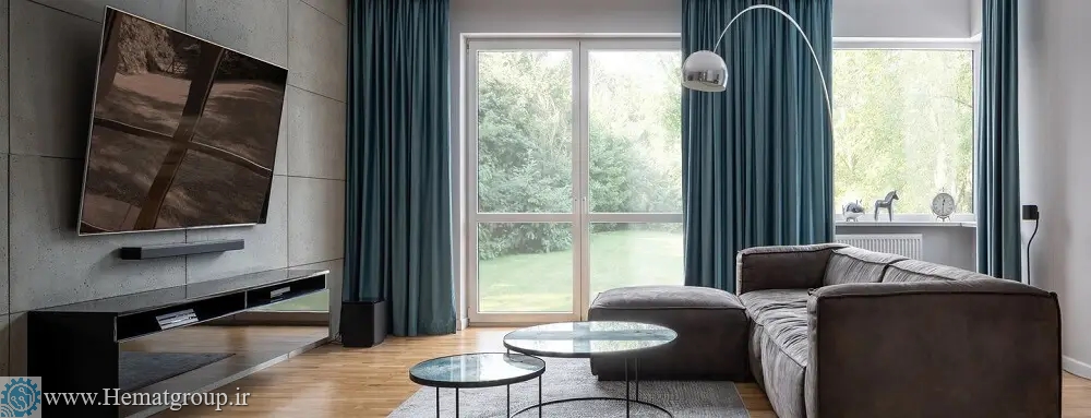 پرده برقی هوشمند