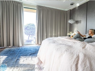 پرده برقی هوشمند