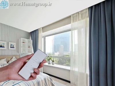 پرده برقی هوشمند